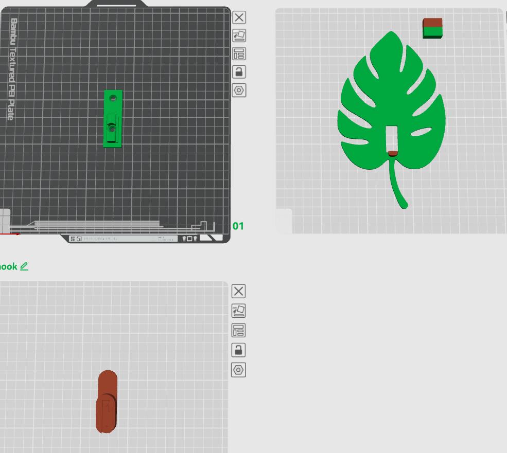 Monstera Leaf Wall Hook