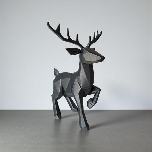 3D Printed Deer Sculpture