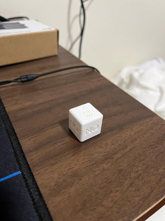 Yes or No Decision Dice