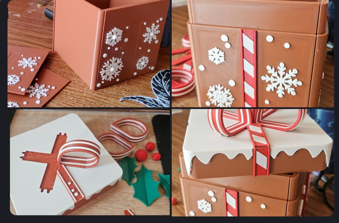 3D Printed Christmas Gift Box