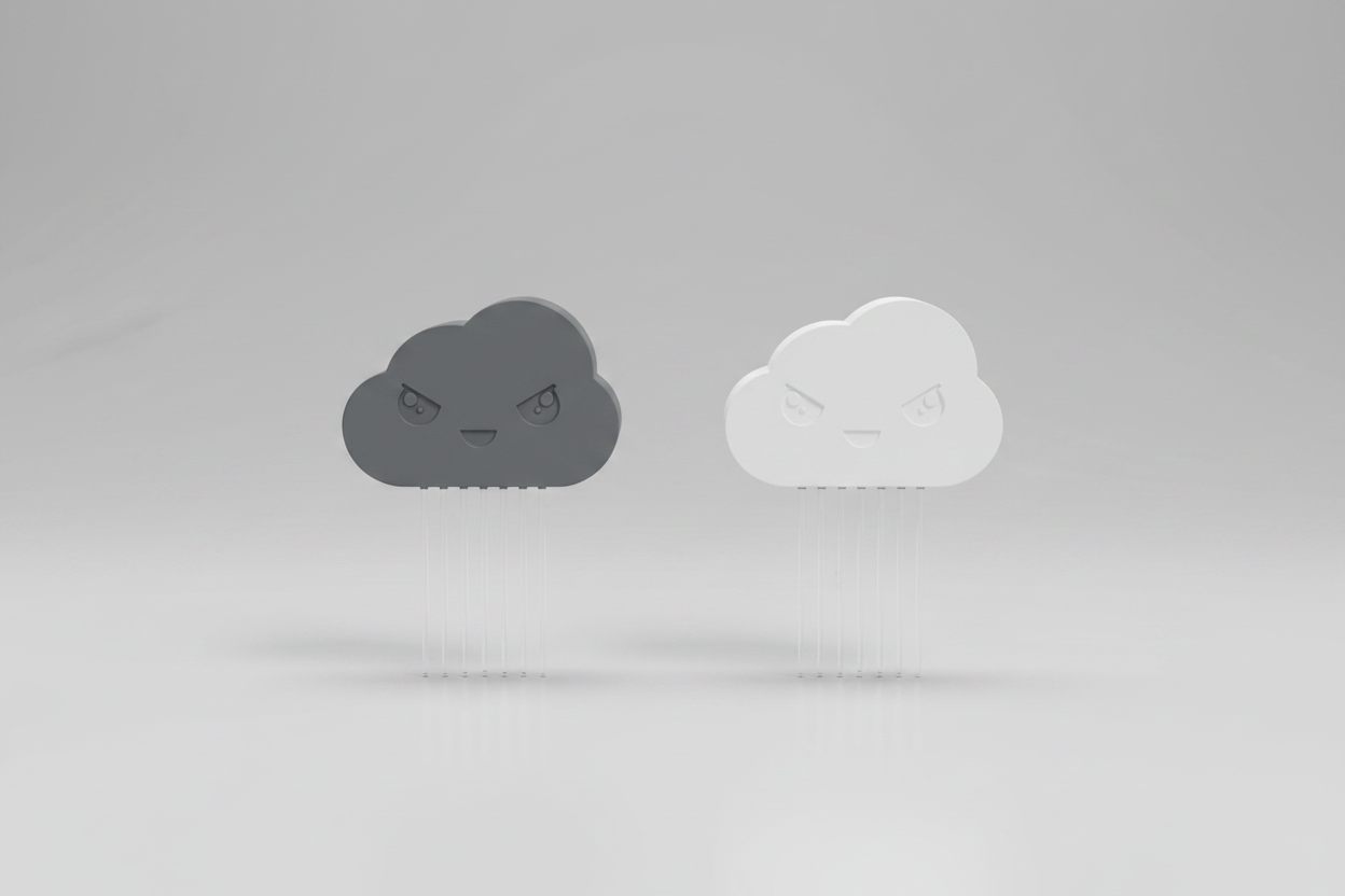3D Printed Rain Cloud Sand & Water Pourer