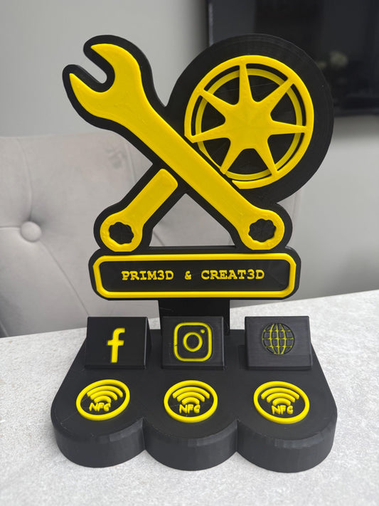 Custom NFC Business Display Stand