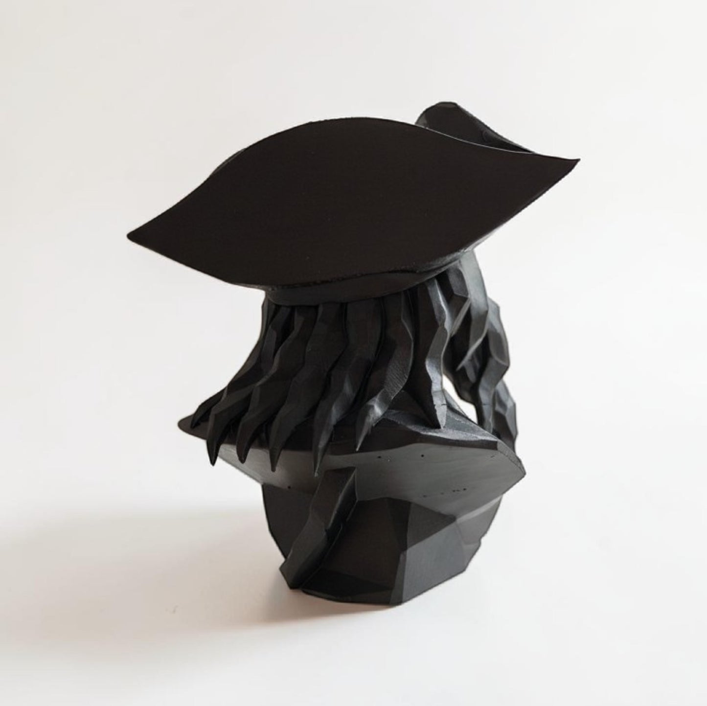 Pirate Bust Decor | 3D Printed Pirate Statue