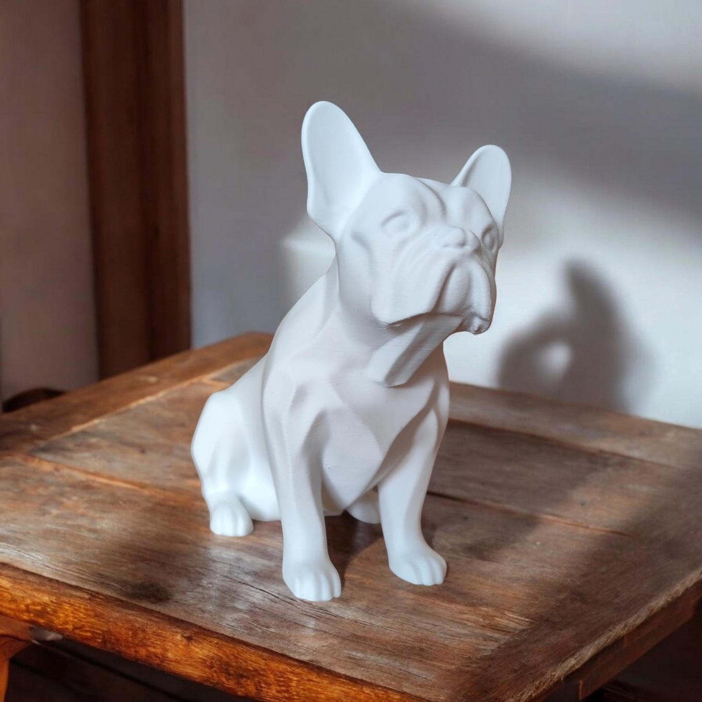 3D Printed French Bulldog Sculpture