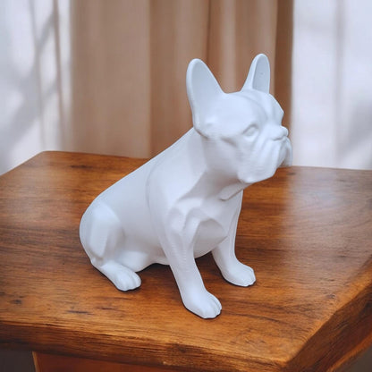 3D Printed French Bulldog Sculpture