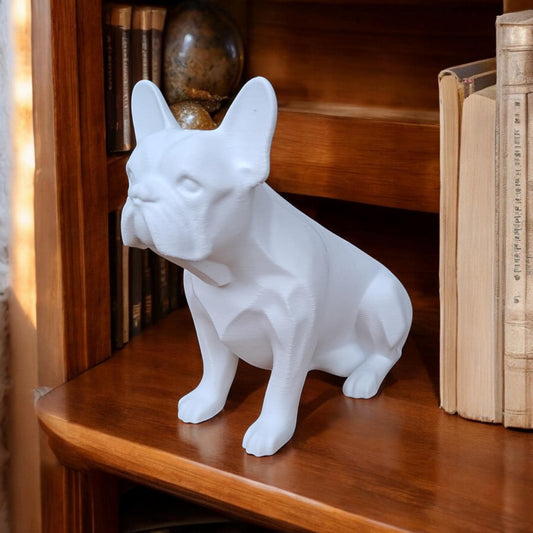 3D Printed French Bulldog Sculpture