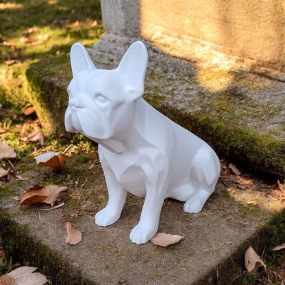 3D Printed French Bulldog Sculpture