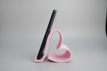 3D Printed Heart Phone Stand – Desk Phone Holder UK