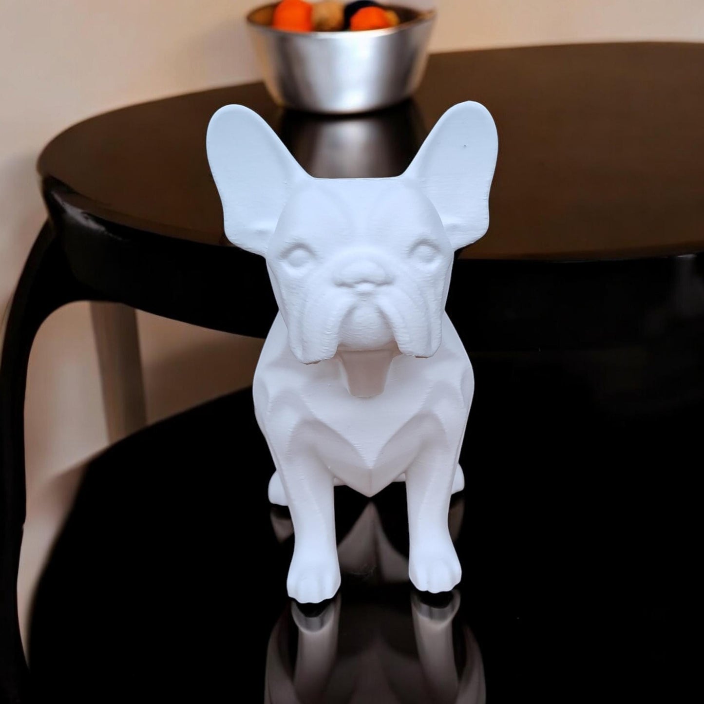 3D Printed French Bulldog Sculpture