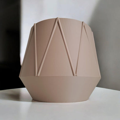 3D Printed GeoBloom Planter – Modern Indoor Plant Pot