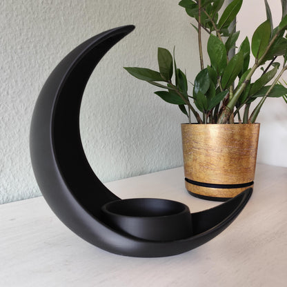 Celestial Crescent Moon Planter