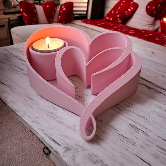 Heart Shaped Tealight Holder