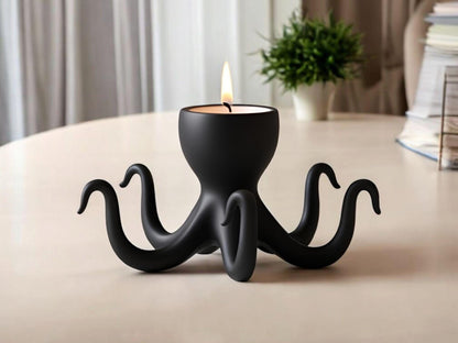 3D Printed Octopus Tealight Holder
