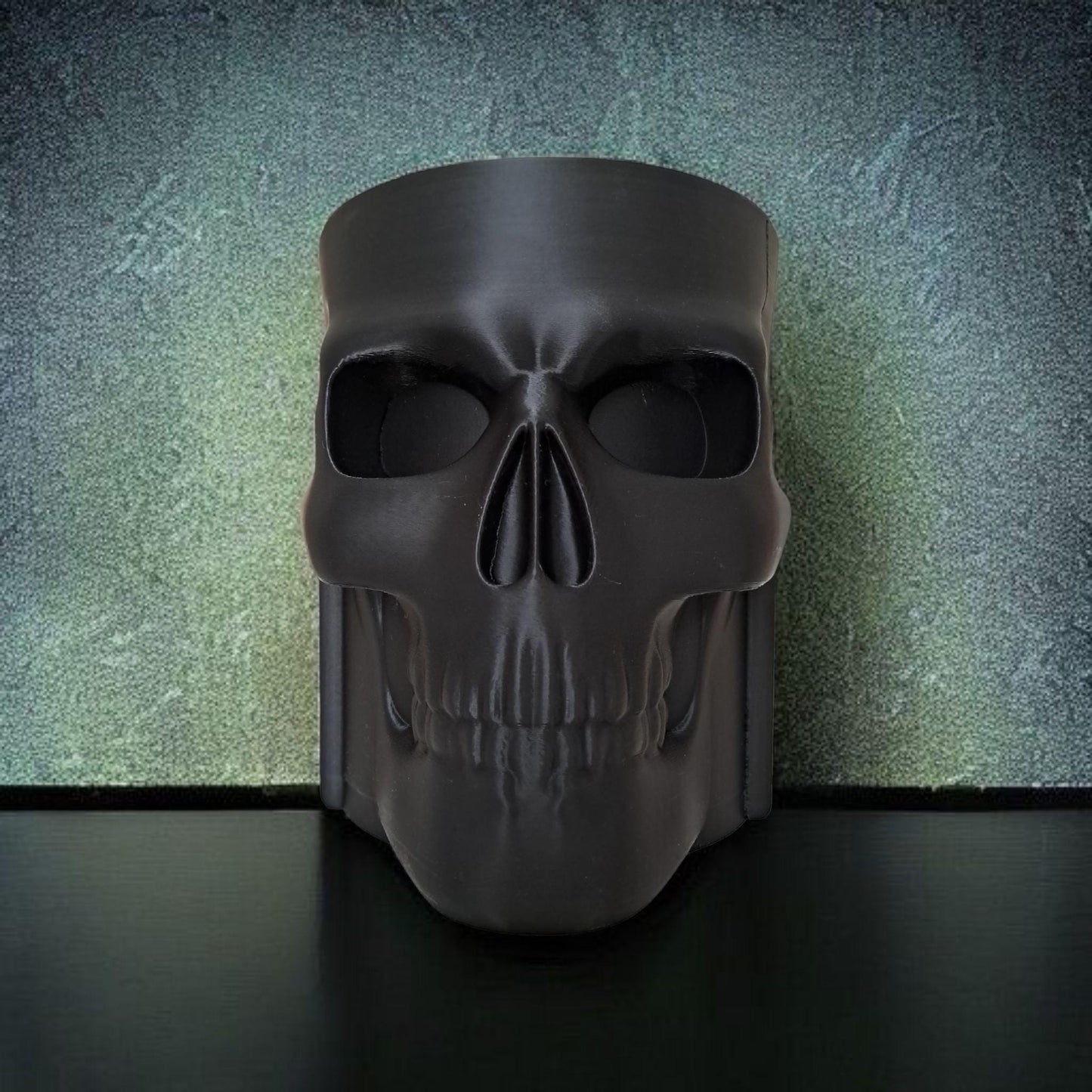 Skull Whiskey Bottle Holder