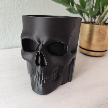 Skull Whiskey Bottle Holder