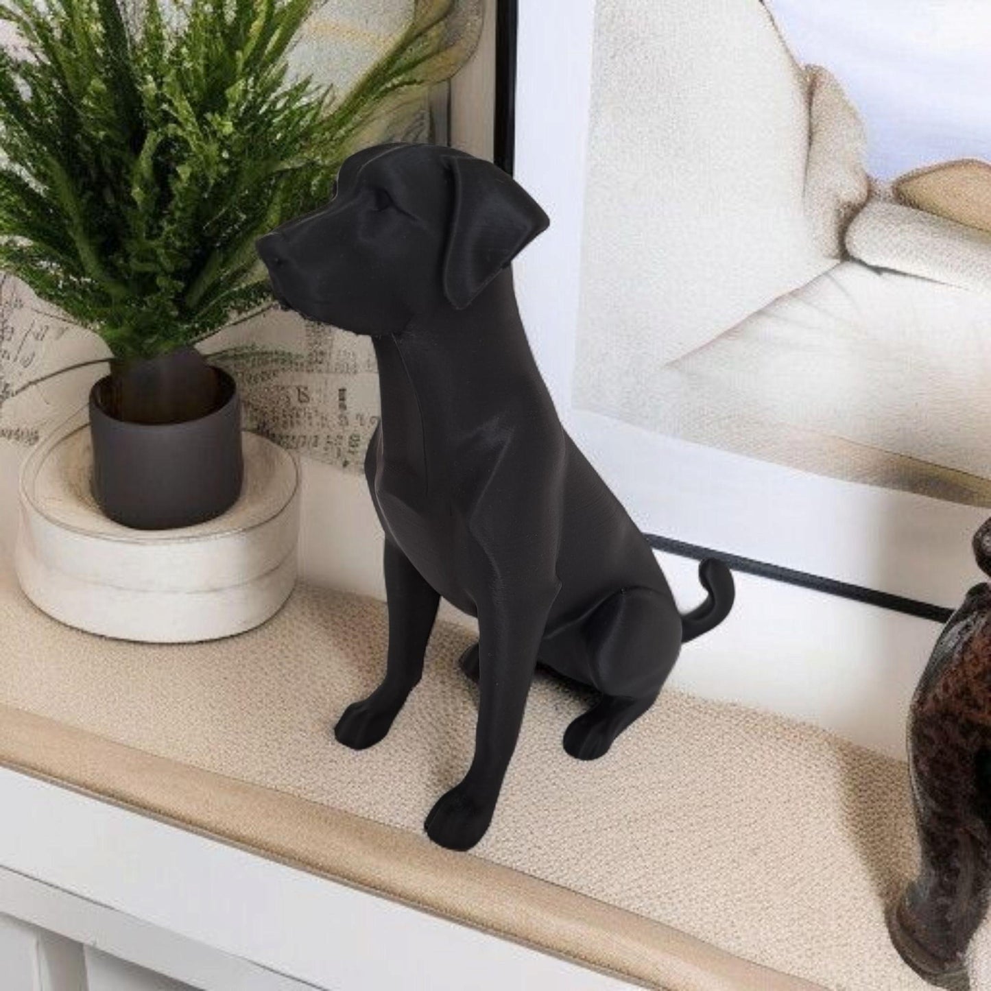 Labrador Dog Sculpture