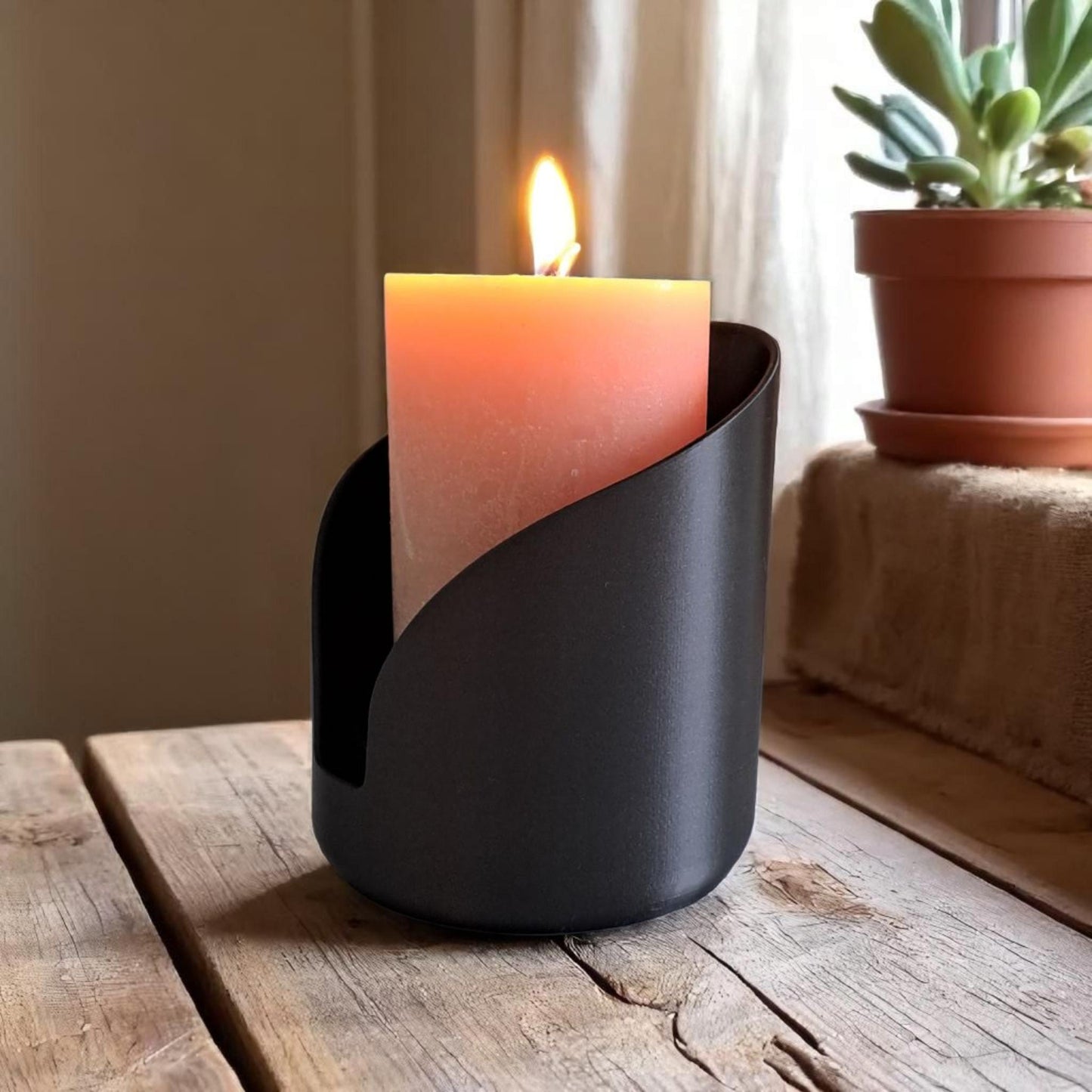 Modern Large Candle Holder