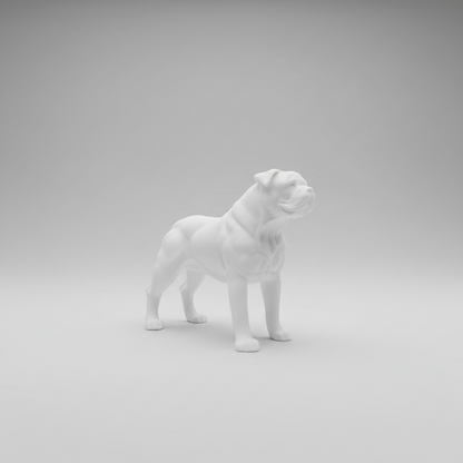 3D Printed American Bulldog