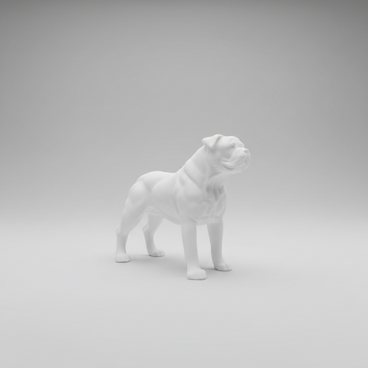 3D Printed American Bulldog