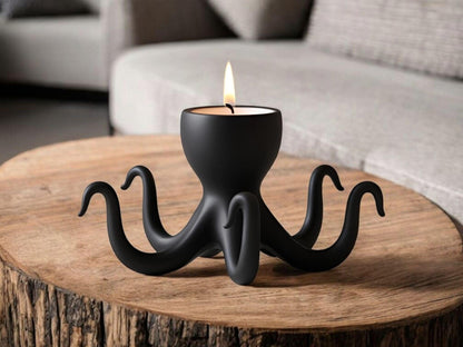 3D Printed Octopus Tealight Holder