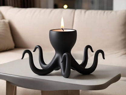 3D Printed Octopus Tealight Holder