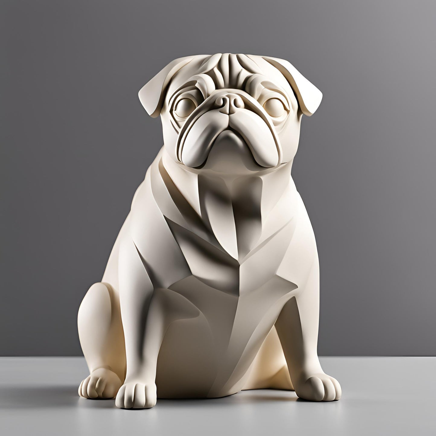 Pug Sculpture