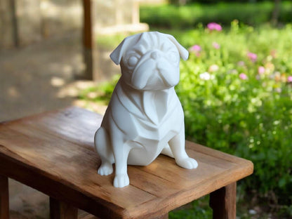 Pug Sculpture