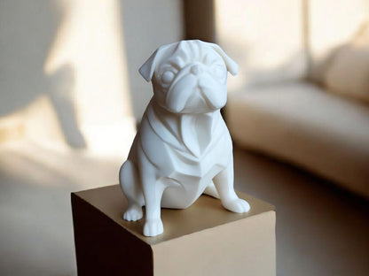 Pug Sculpture