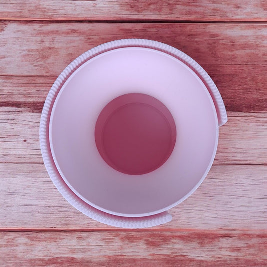 Modern Ribbed Vase