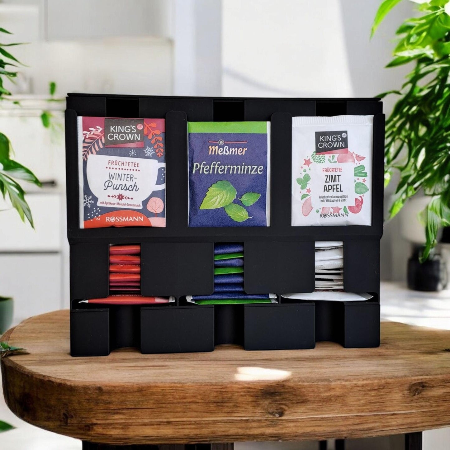 3D Printed Tea Bag Organiser and Dispenser