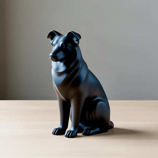 Australian Collie Dog Sculpture