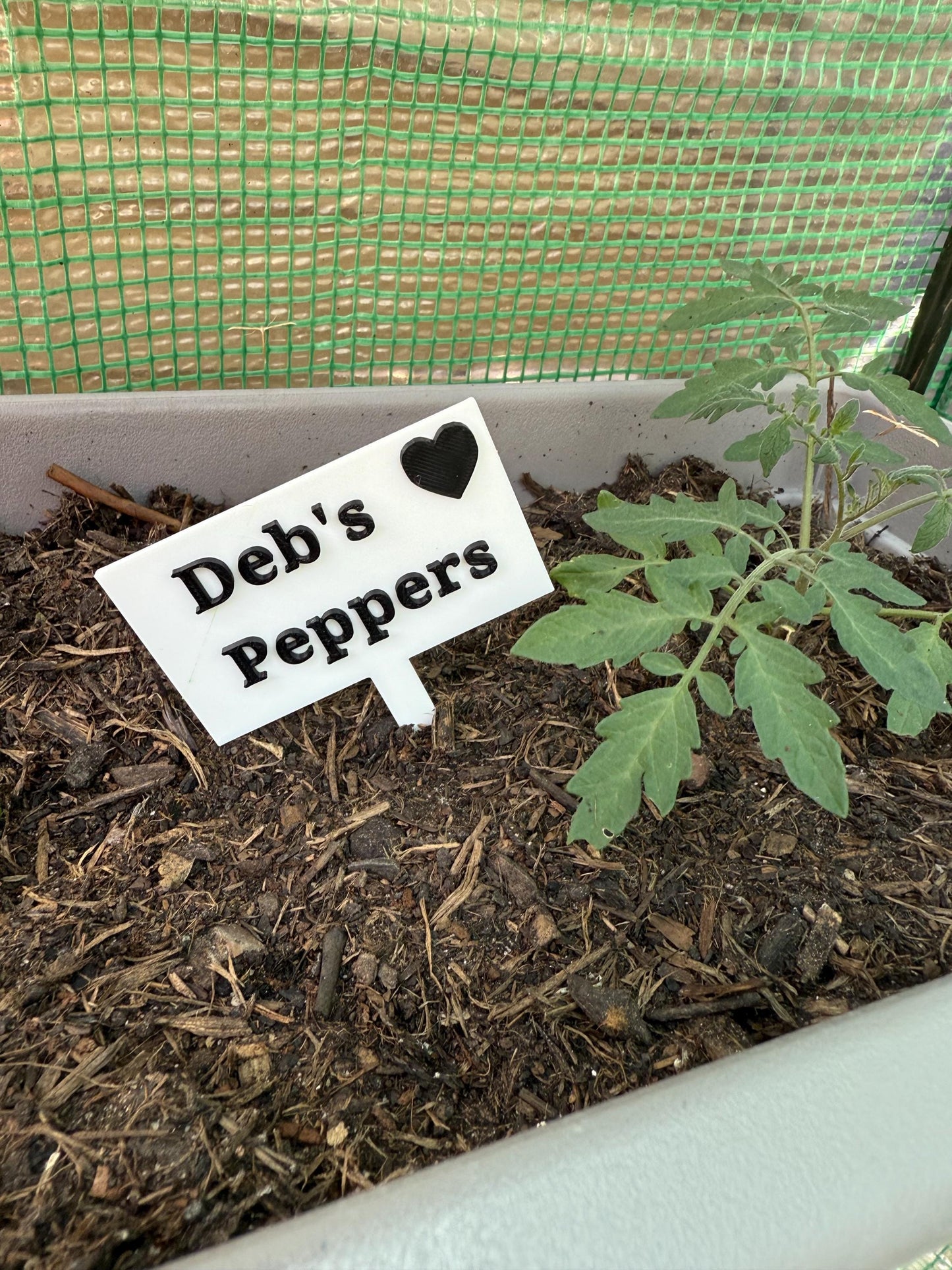 Personalized Garden Plant Stakes