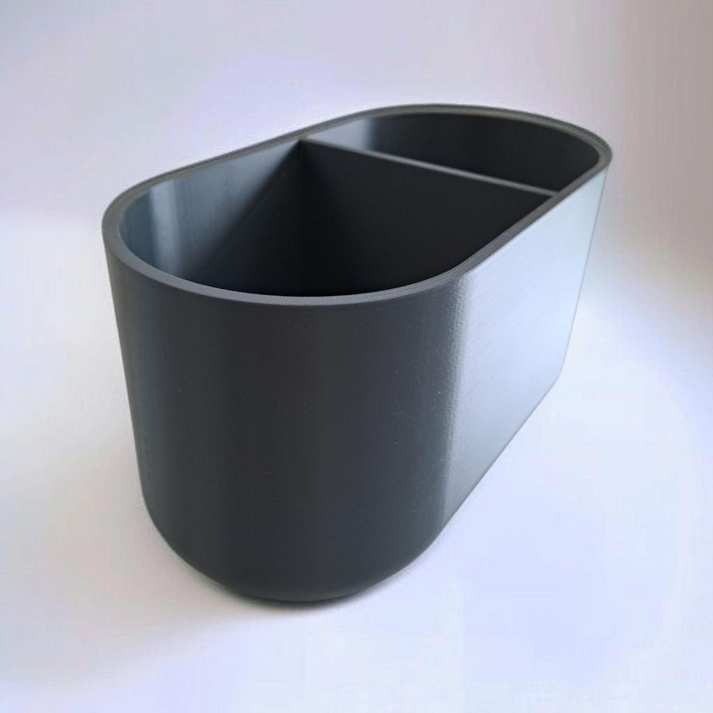 3D Printed Modern 2 Section Kitchen Utensil Holder
