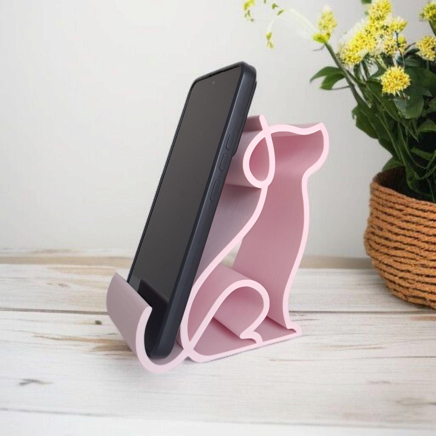 3D Printed Dog Phone Holder