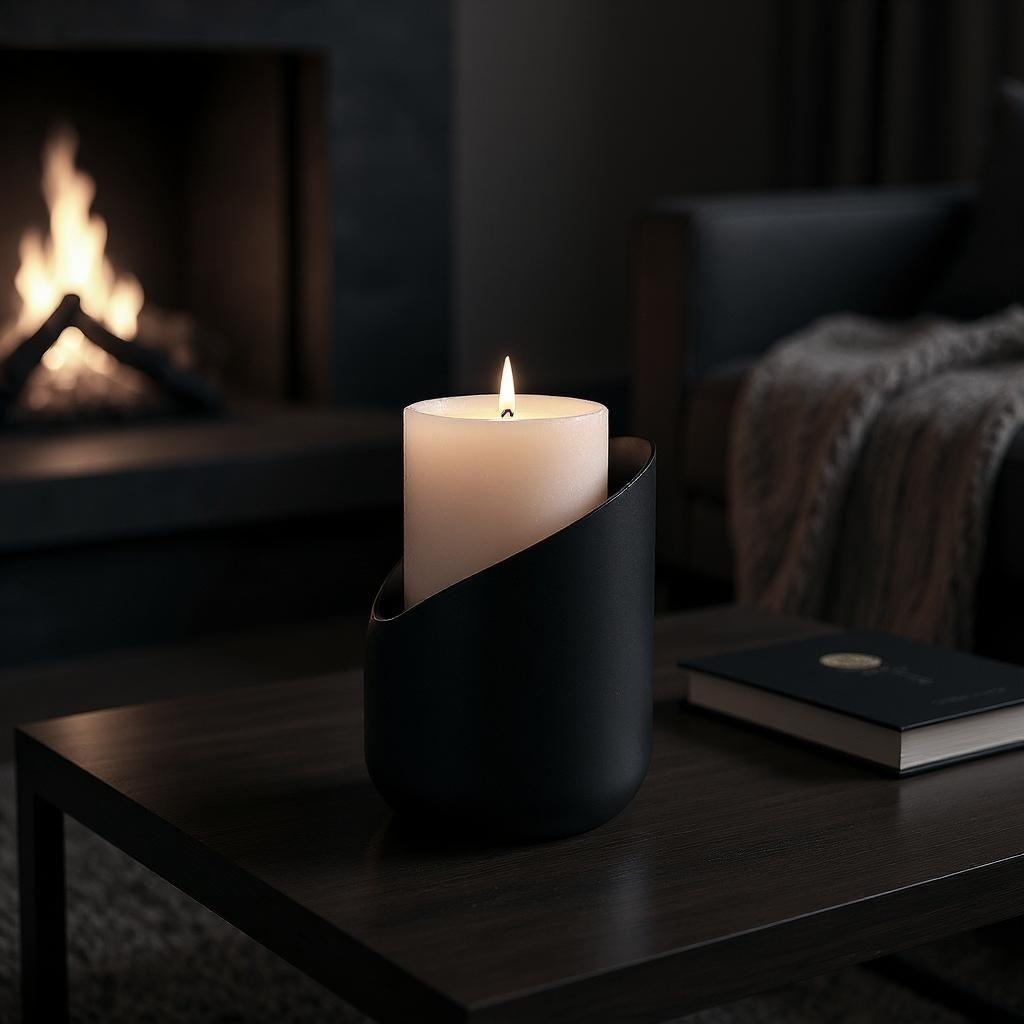 Modern Large Candle Holder