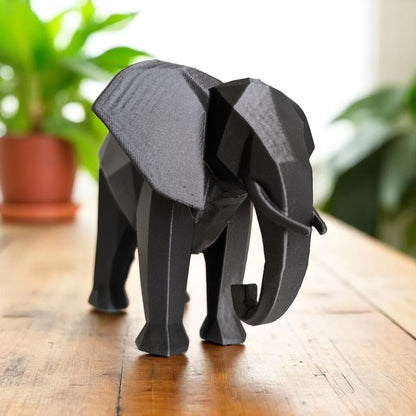 3D Printed Elephant Sculpture – Animal Home Décor UK