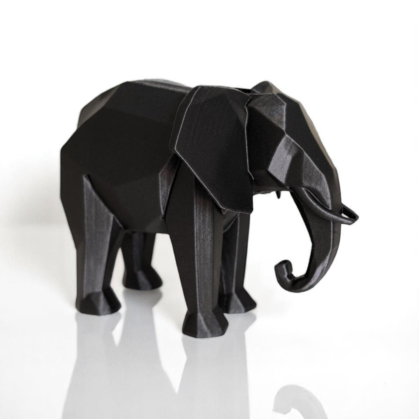 3D Printed Elephant Sculpture – Animal Home Décor UK