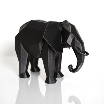 3D Printed Elephant Sculpture – Animal Home Décor UK