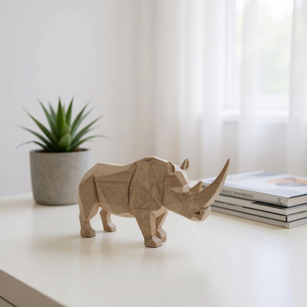 Rhino Sculpture