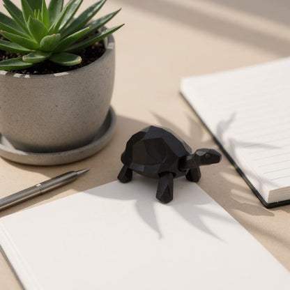 3D Printed Turtle Sculpture