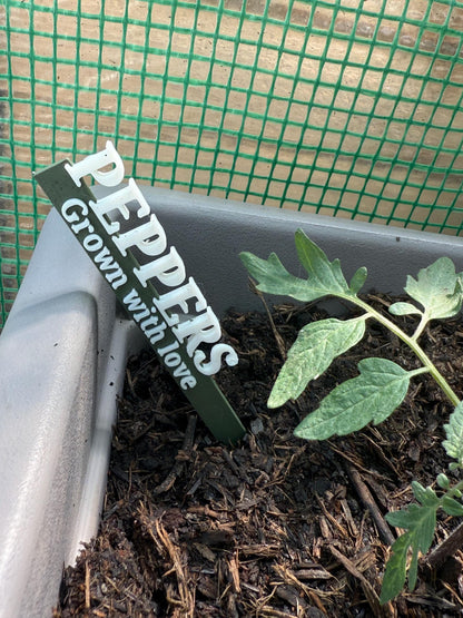 3D Printed Personalised Garden Stakes