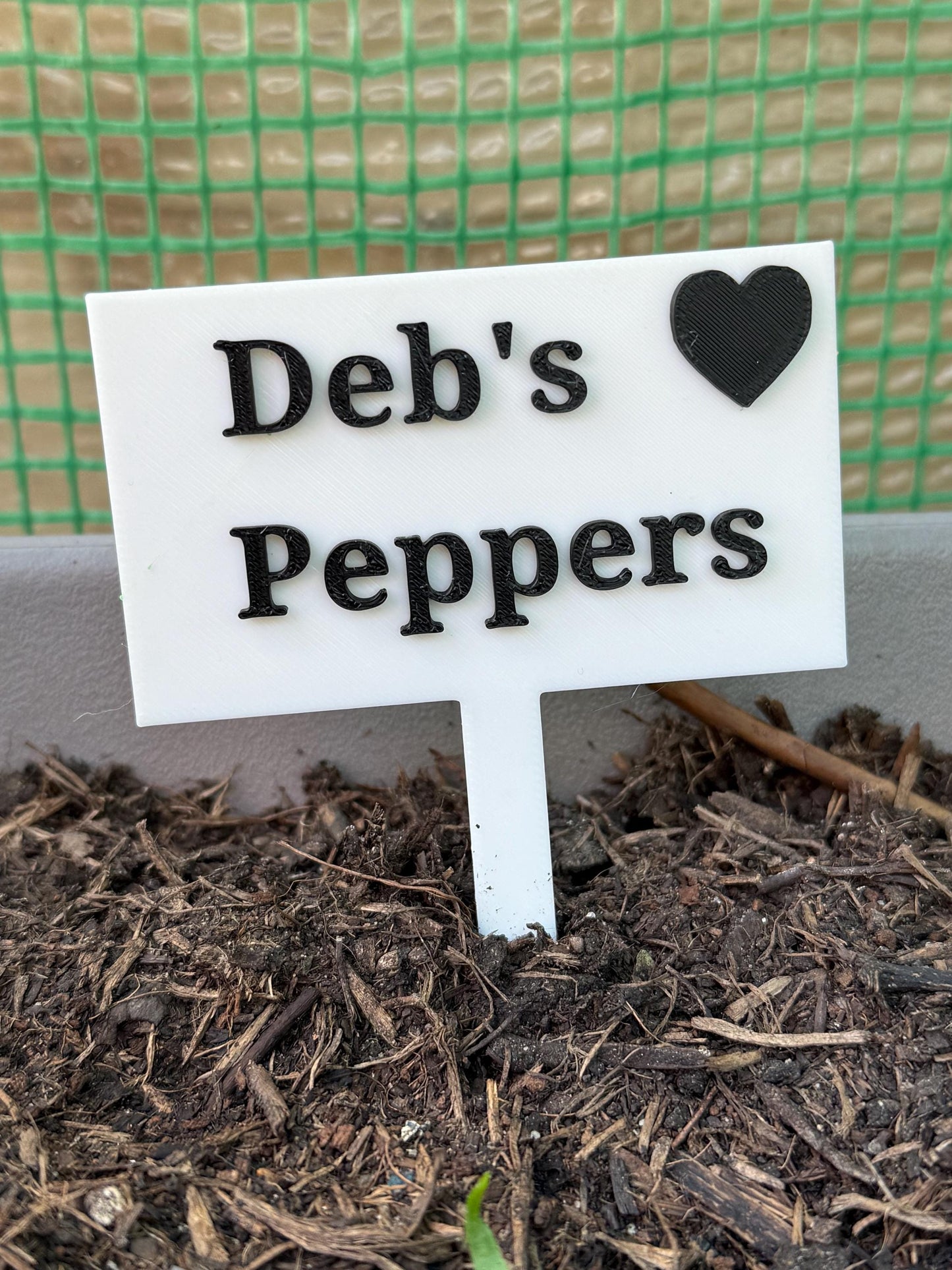 Personalized Garden Plant Stakes