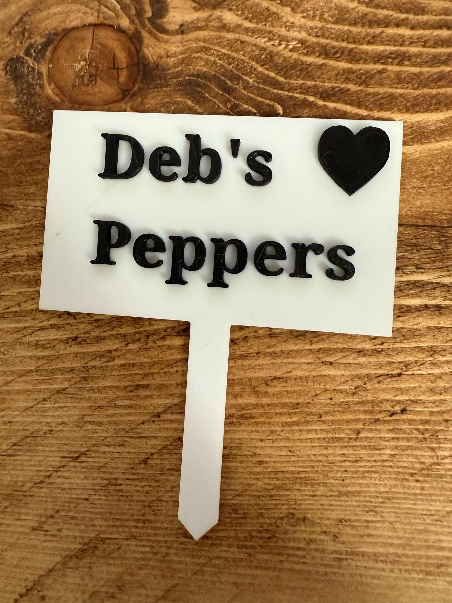 Personalized Garden Plant Stakes