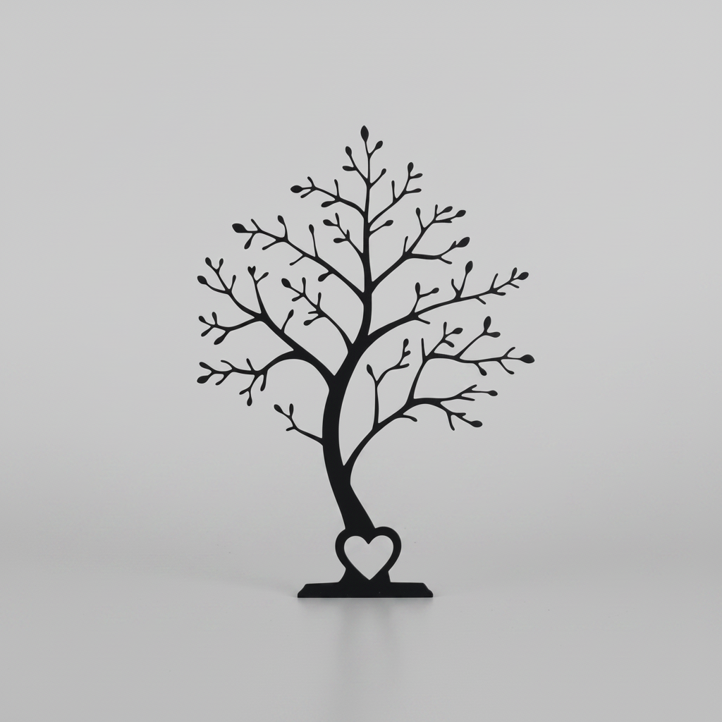 3D Printed Tree Decor – Scandinavian Style Ornament
