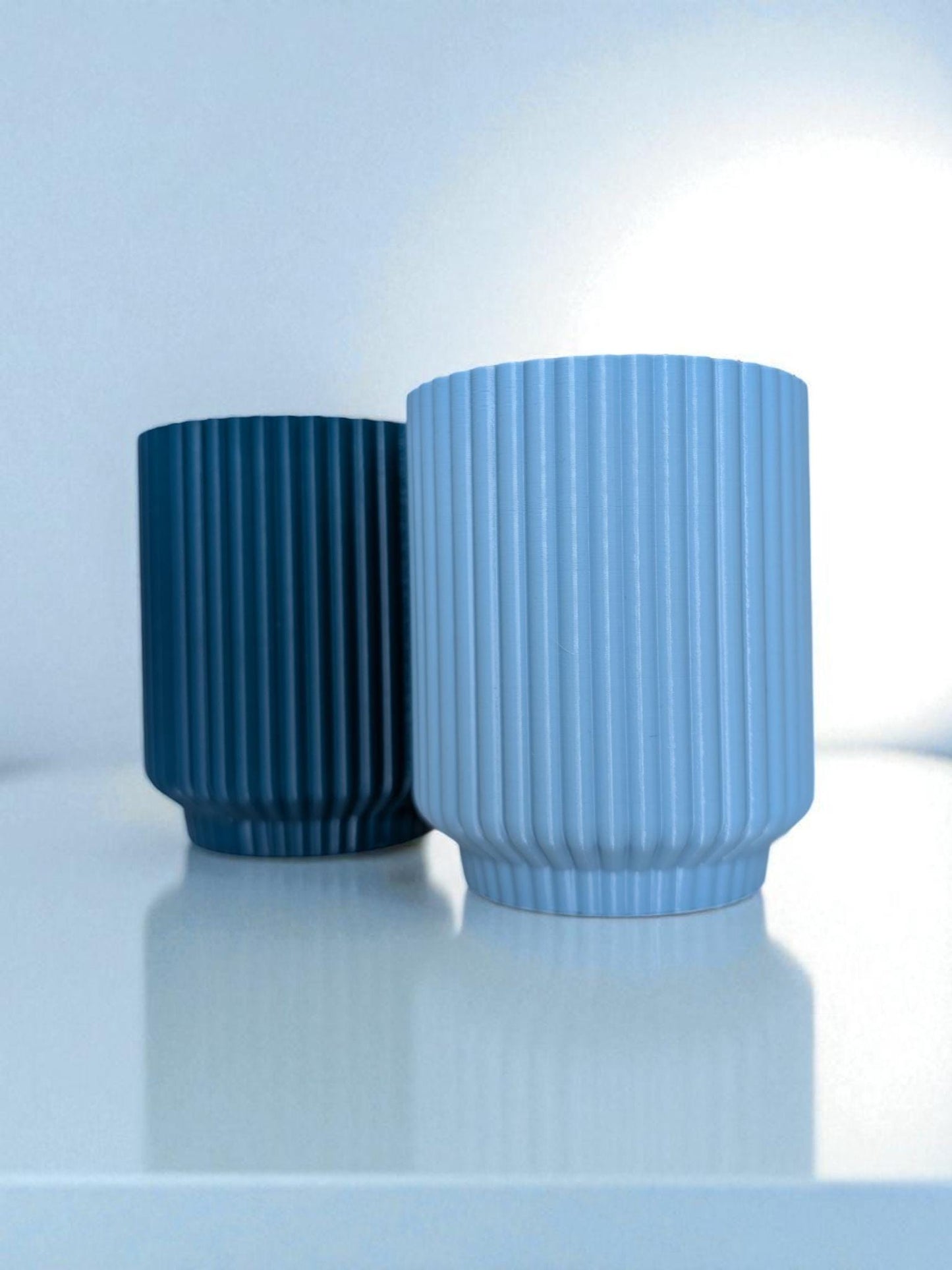 Ribbed Toothbrush Cup/holder