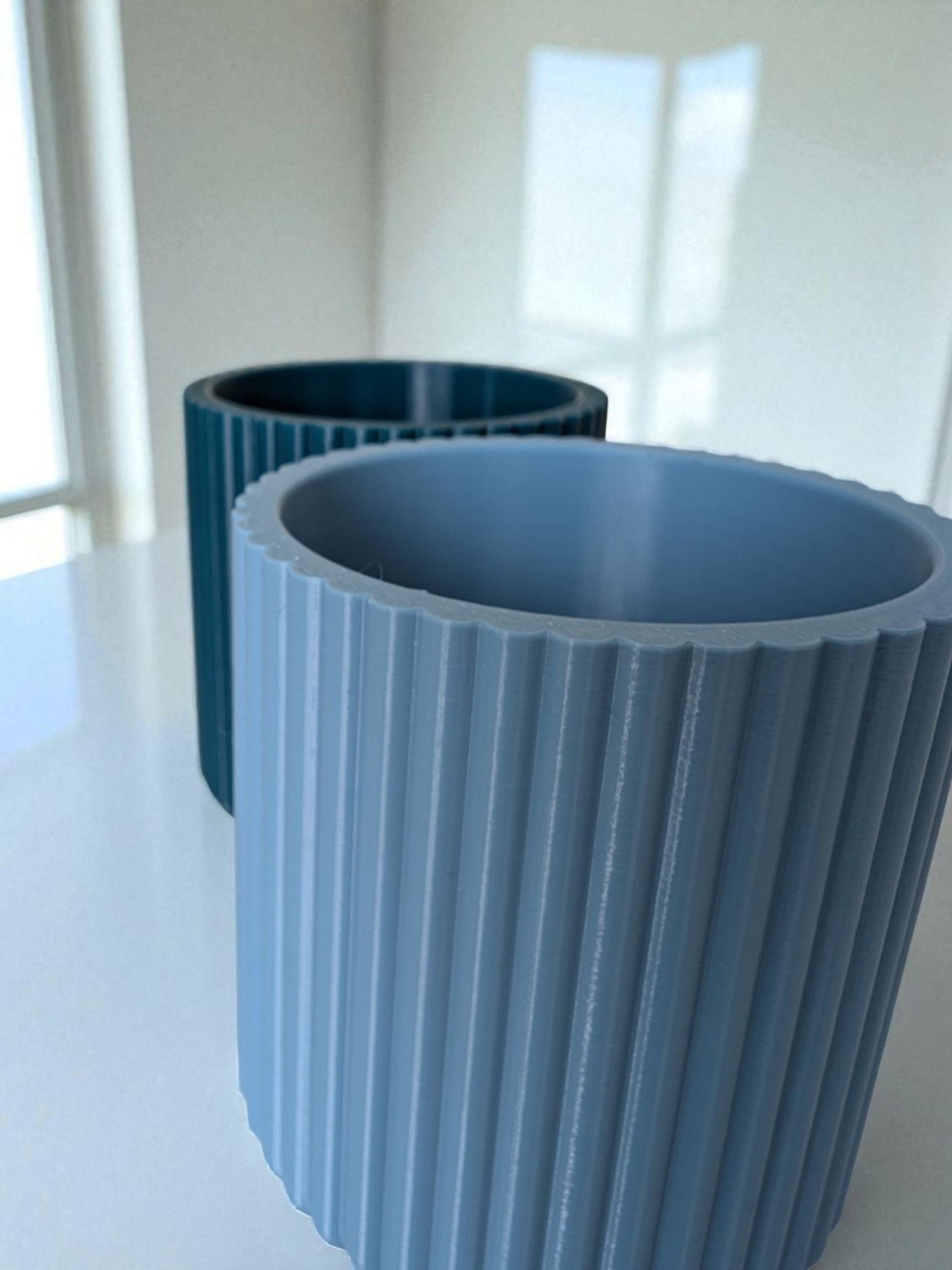 Ribbed Toothbrush Cup/holder