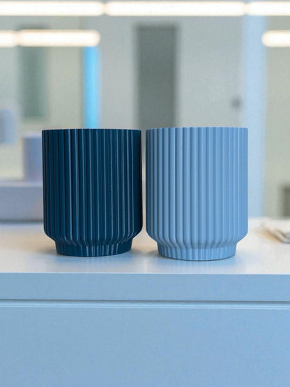 Ribbed Toothbrush Cup/holder