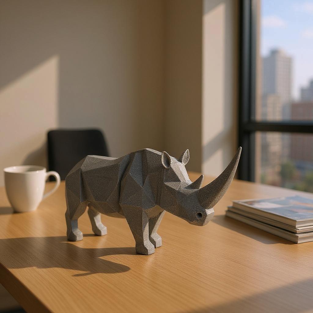 Rhino Sculpture