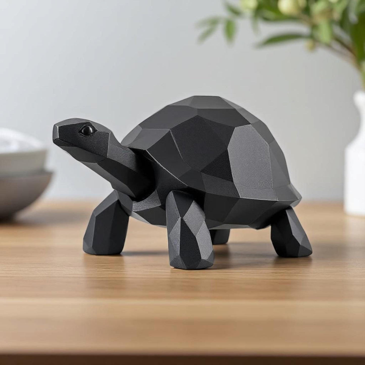 3D Printed Turtle Sculpture
