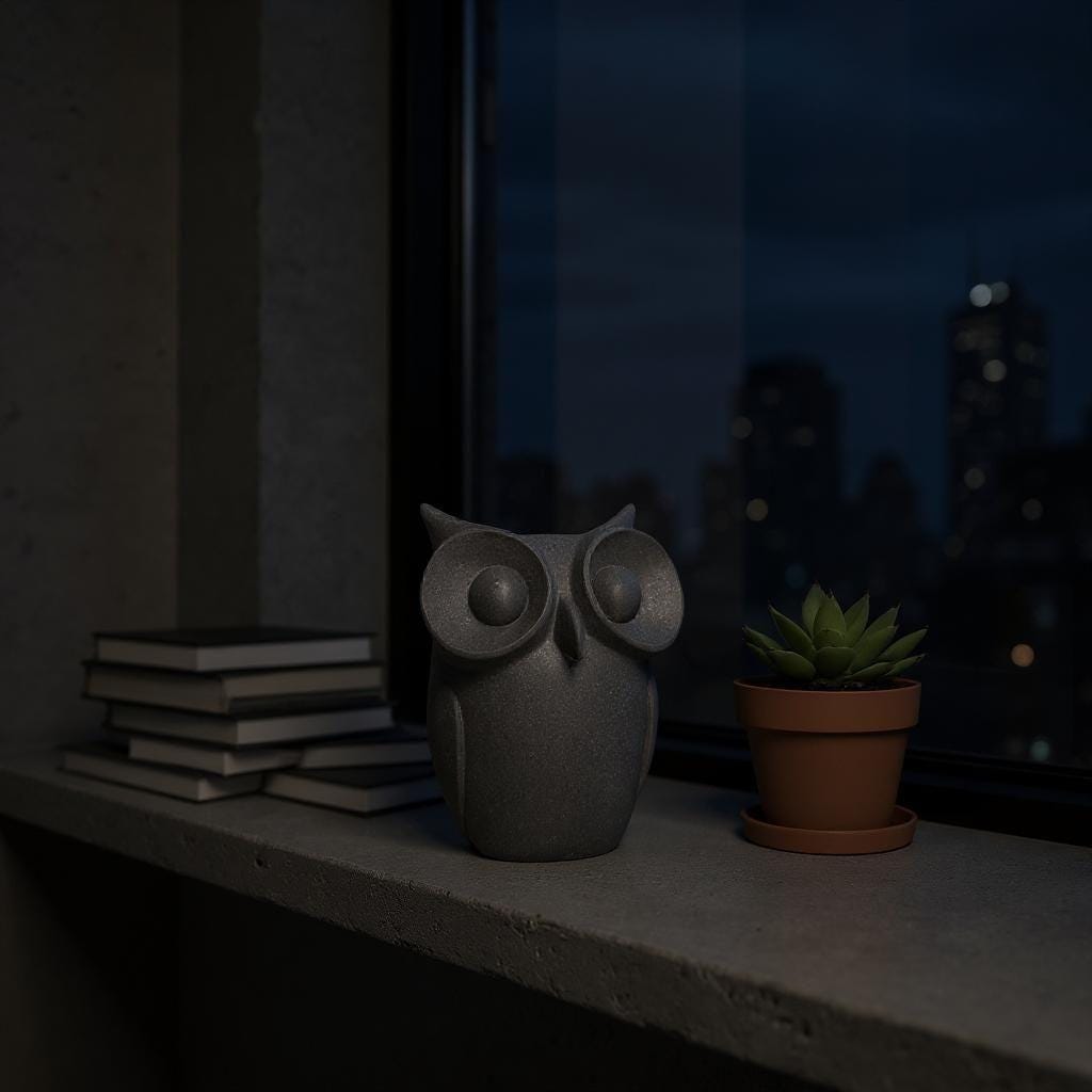 Owl Sculpture